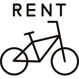 wypożyczalnia rowerów ikona