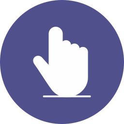 Hand gesture icon