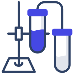 eksperyment laboratoryjny ikona