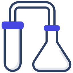 chemisches experiment icon