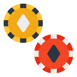 Poker chips icon