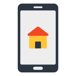 immobilier en ligne Icône