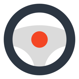 Game steering icon