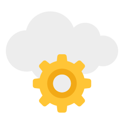 cloud-instelling icoon