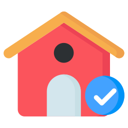 Approved home icon