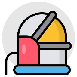 Astronaut helmet icon