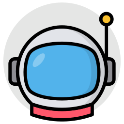 capacete de astronauta Ícone
