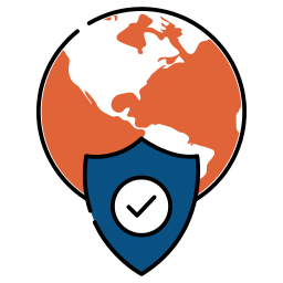 Global security icon