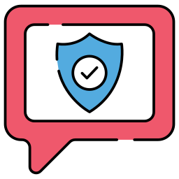 Secure chat icon