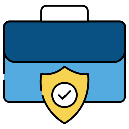 安全な手荷物 icon
