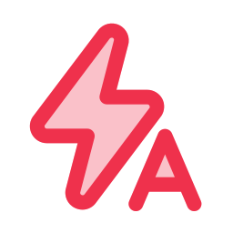 Auto flash icon