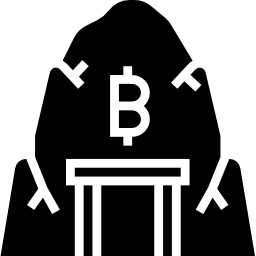Биткойн-шахта иконка