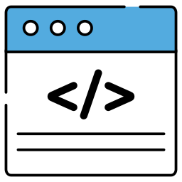 programación web icono