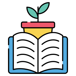 Knowledge growth icon