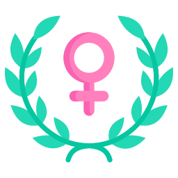 dzień kobiet ikona