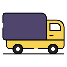 camion de marchandises Icône