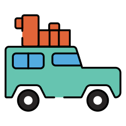 Road transport icon