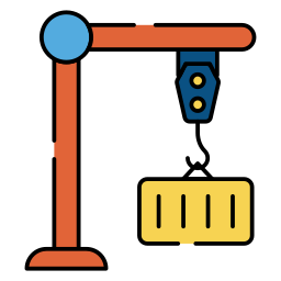 Tower crane icon