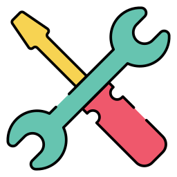 herramientas para reparar icono