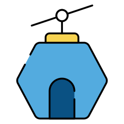 Cable car icon