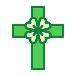 krzyż chrześcijański ikona