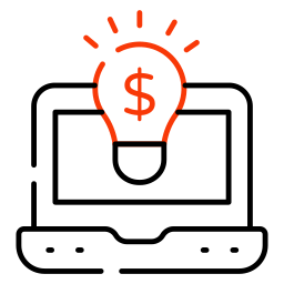 Investment idea icon