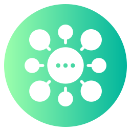 Network topology icon