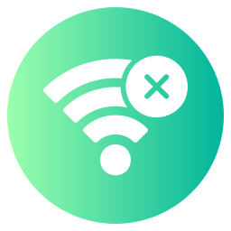 nessuna connessione wi-fi icona