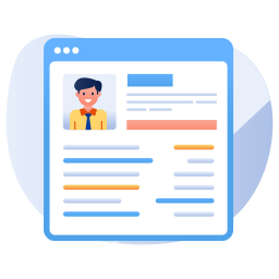 Online employee portal icon