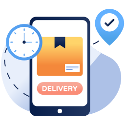 Package tracking icon