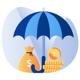 seguro financiero icono