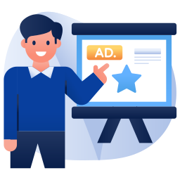 Advertisement presentation icon