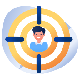 Business goal icon