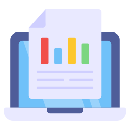 Online statistics icon