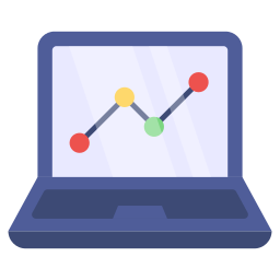 Online statistics icon