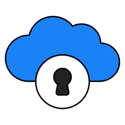 protección en la nube icono