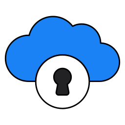 protection du cloud Icône