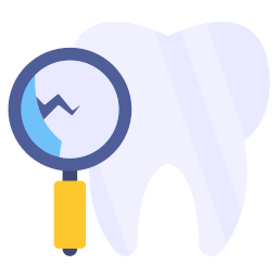 Tooth analysis icon