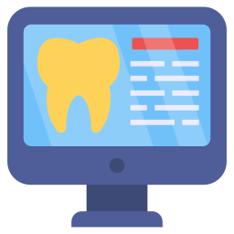 Online dentistry icon