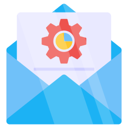 configuración de correo electrónico icono