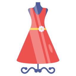 Female dress icon