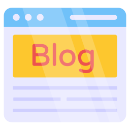 Online blog icon