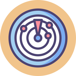 Radar sonar icon