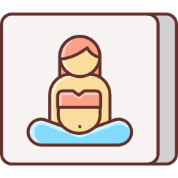 prenatale yoga icoon