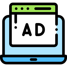 anuncios en línea icono