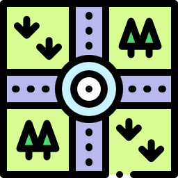 Roundabout icon