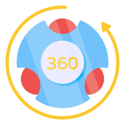 360-grad-winkel icon