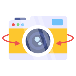 fotografische apparatuur icoon