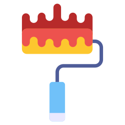 Paint roller icon