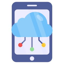 Cloud networking icon